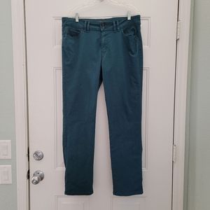 Womens LEVIS Teal Jeans Size 14